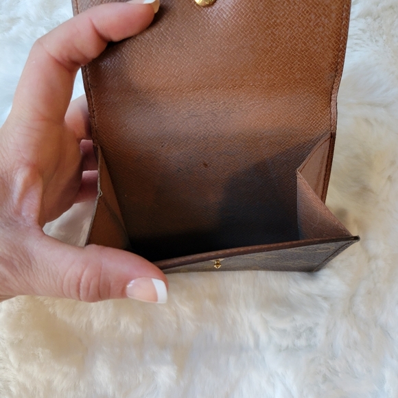 Authentic LOUIS VUITTON Monogram Portefeiulle Elise Leather Wallet - Picture 5 of 9